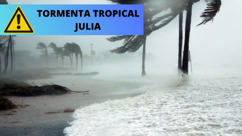 Remanentes de Tormenta Tropical Julia dejarán LLUVIAS torrenciales en estos estados