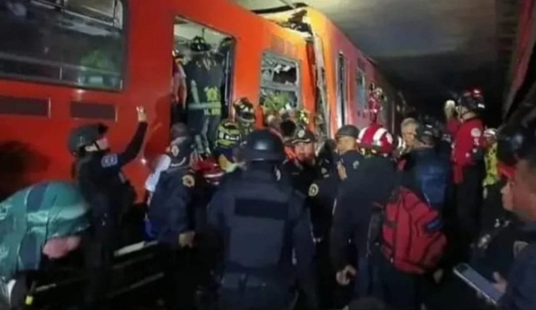 Quema de cables y un conductor "negligente": revelan causas del accidente en el metro de Ciudad de México