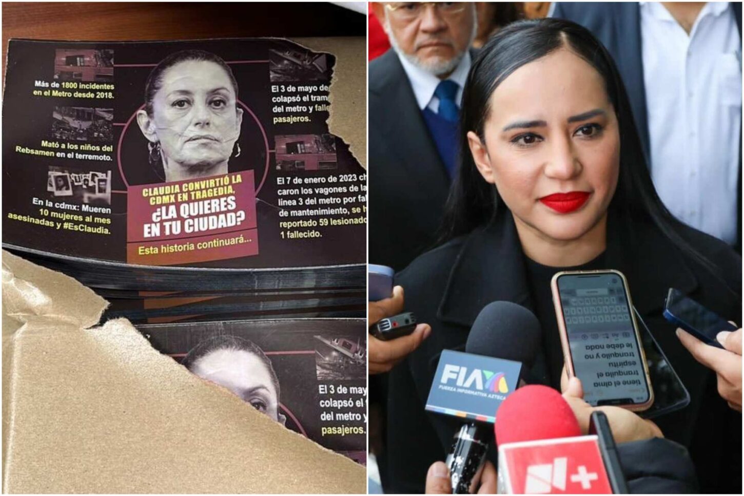 Sandra Cuevas denuncia ante FGJCDMX a contralor que halló propaganda vs Sheinbaum