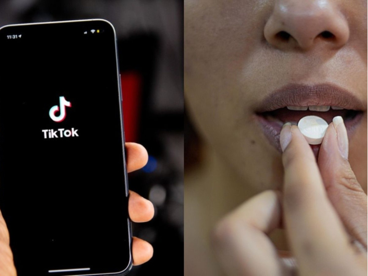Emiten en México una alerta por un reto viral en TikTok de tomar medicamentos para el sueño