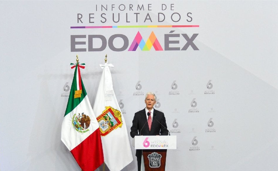 El Gobernador Alfredo del Mazo rinde su Sexto Informe de Gobierno y destaca la cooperación con el Gobierno Federal y la Ciudad de México