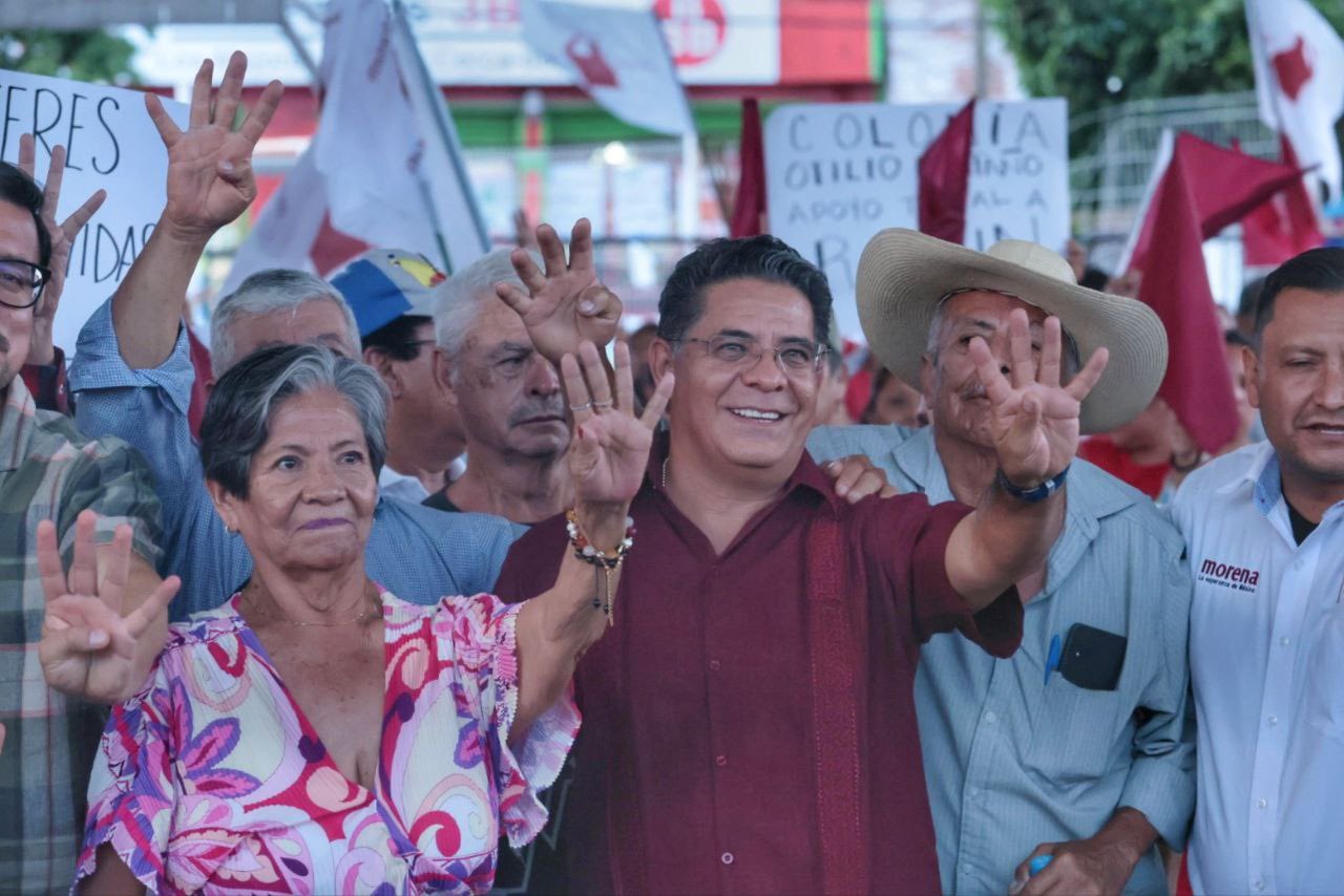 Rabindranath Salazar Solorio arrasa en las encuestas de Morelos: Triple respaldo por la gubernatura