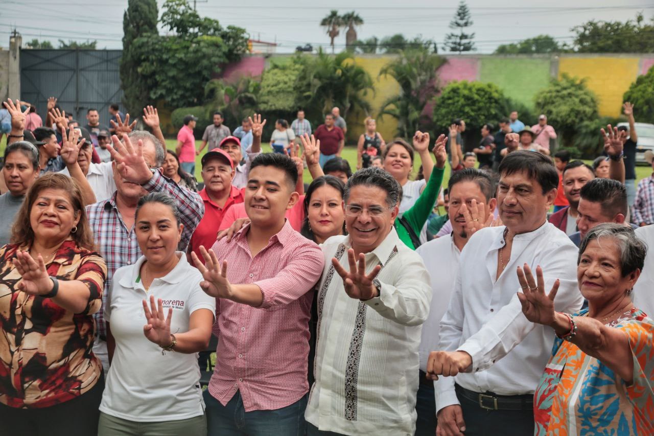Rabindranath Salazar: «Estoy listo para encabezar de la Cuarta Transformación en Morelos»