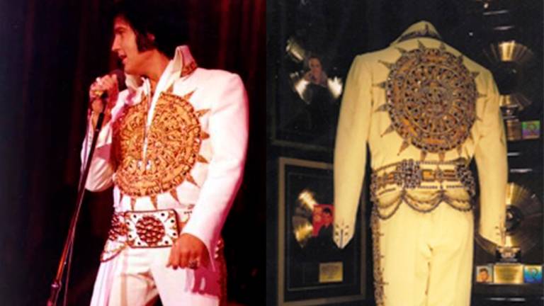Elvis Presley y su último concierto: La historia del mítico traje calendario azteca