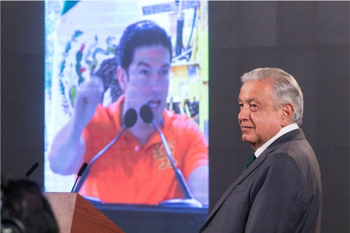 «Todo bien», dice AMLO tras regreso de Samuel García como gobernador