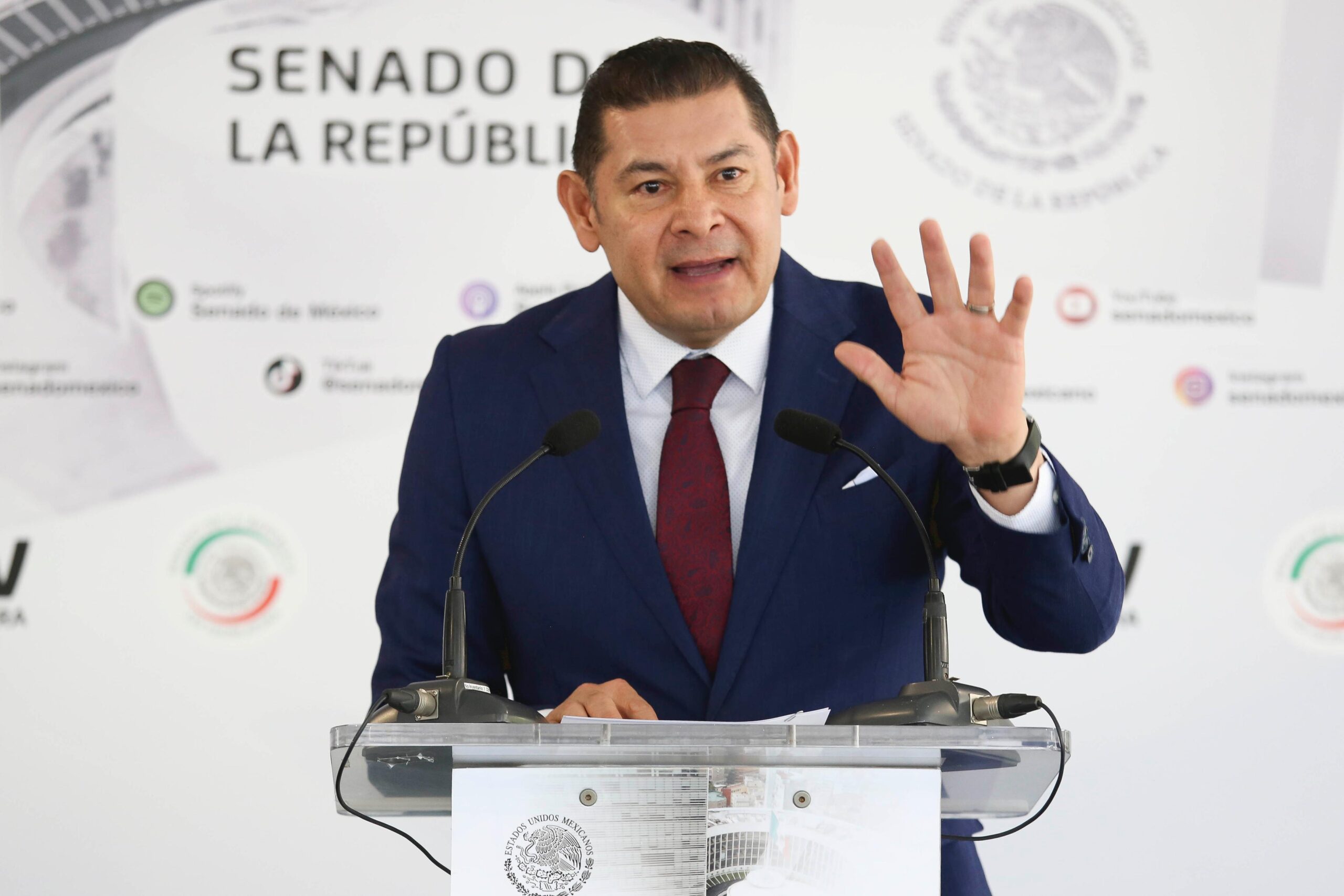 Senador Alejandro Armenta resalta importancia de Puebla en la nueva Red Ferroviaria de México