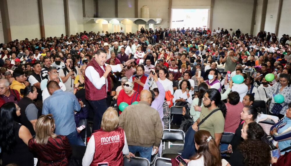 Alejandro Armenta enfatiza unidad y respeto en la conformación de Comités de Morena en Puebla