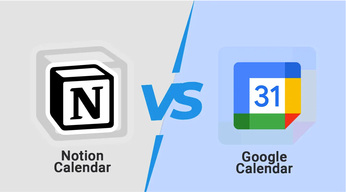 Notion Calendar vs Google Calendar ¿Cuál es la mejor opción?