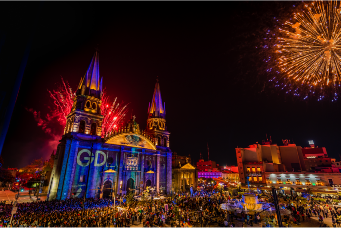 GDLUZ 2024: Guadalajara ilumina su 482 aniversario con el Festival de Luz más grande de Latinoamérica