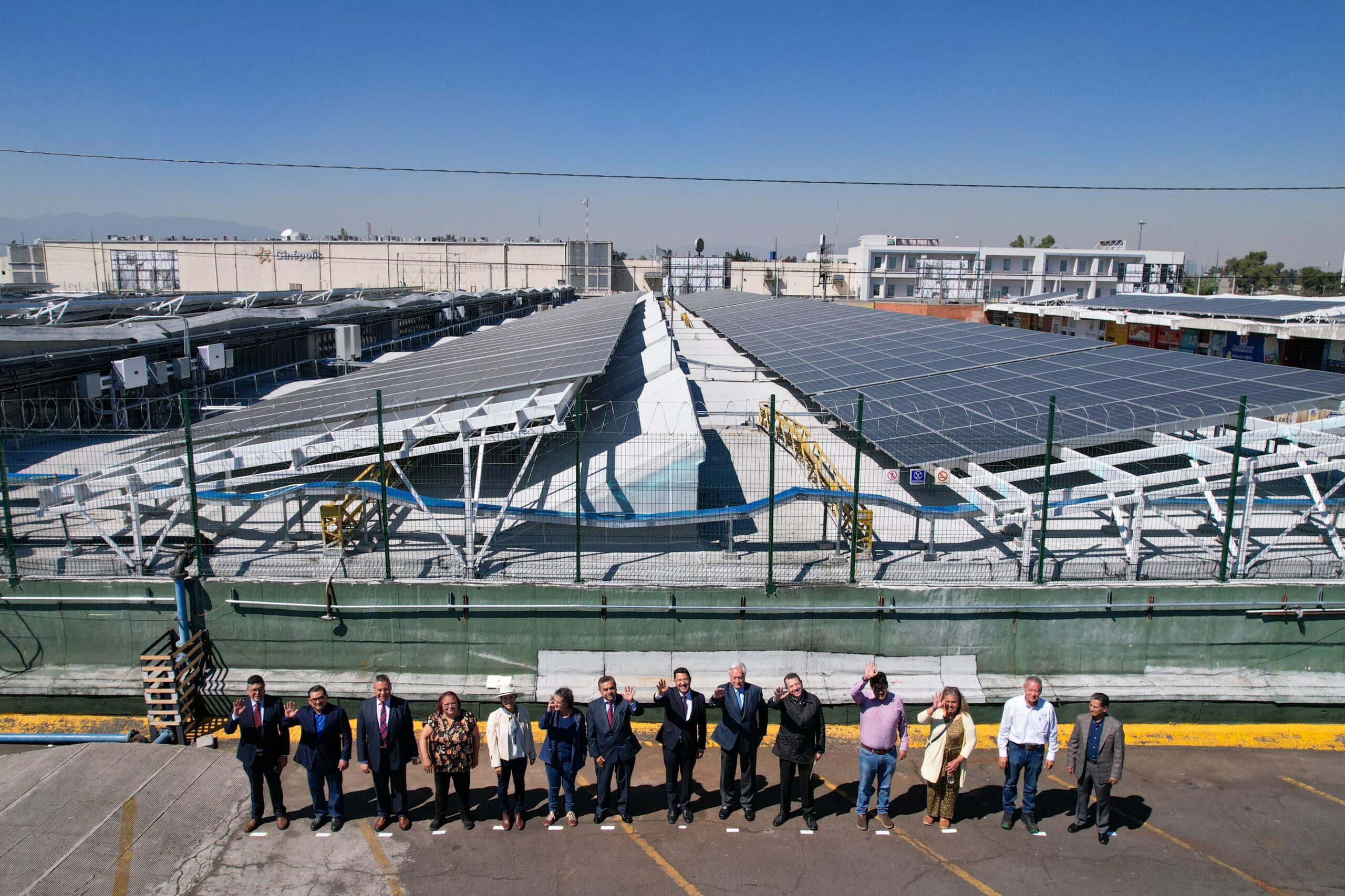Ciudad de México inaugura la Planta Fotovoltaica más grande del mundo en Central de Abasto