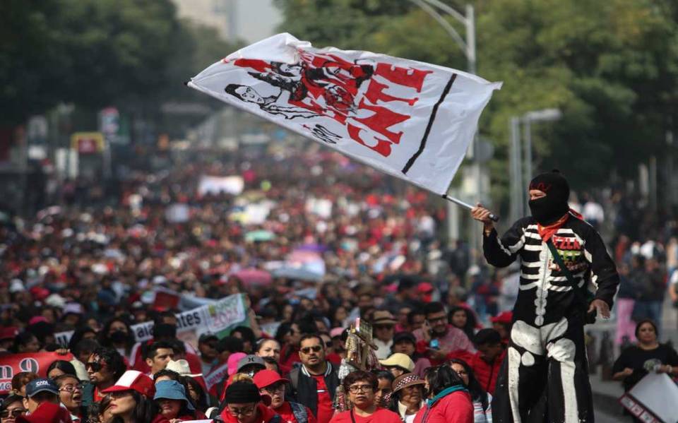 CNTE en acción: Paro nacional de 24 horas y marcha en CdMx