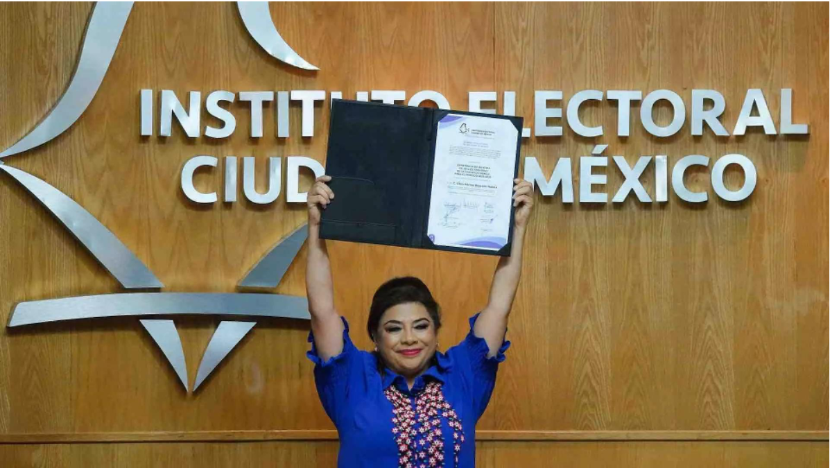 Clara Brugada recibe constancia de mayoría en Elecciones CDMX 2024