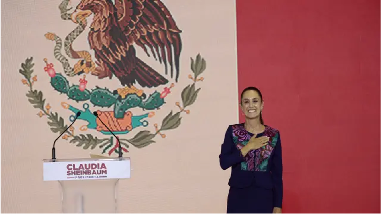 Claudia Sheinbaum emite un mensaje histórico tras resultados de elección presidencial