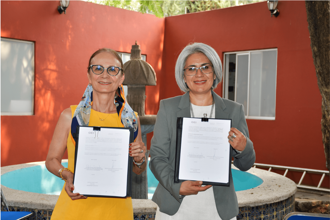 SECTEI y OEI firman convenio para impulsar la ciencia en la Ciudad de México