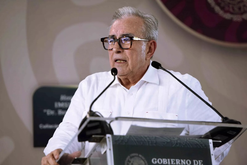 Rubén Rocha, Gobernador de Sinaloa, descarta renuncia en medio de ola de violencia