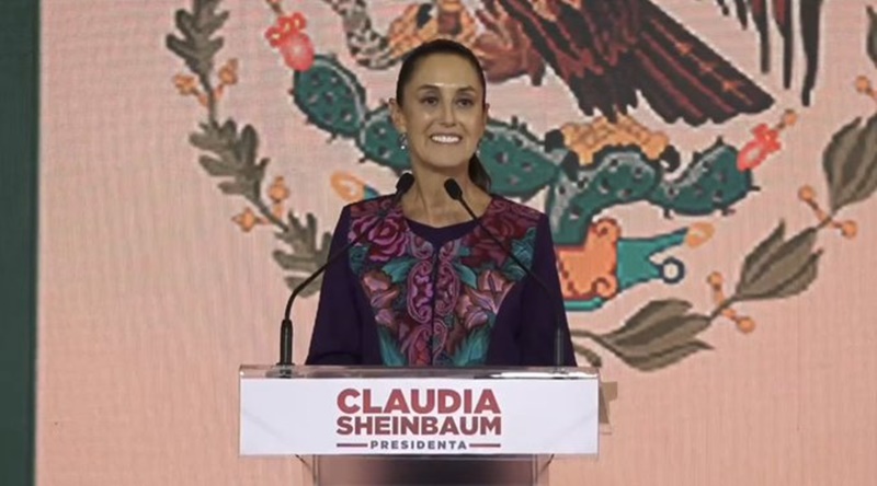 Líderes y presidentes felicitan a Claudia Sheinbaum por su triunfo