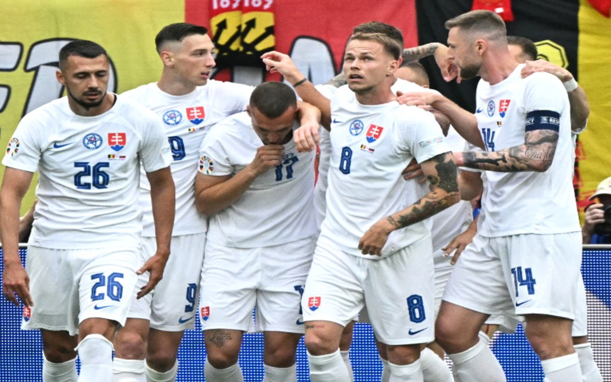 Eslovaquia sorprende a Bélgica con una victoria en la Eurocopa 2024
