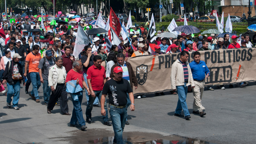 Manifestaciones en la Ciudad de México el 17 de junio de 2024