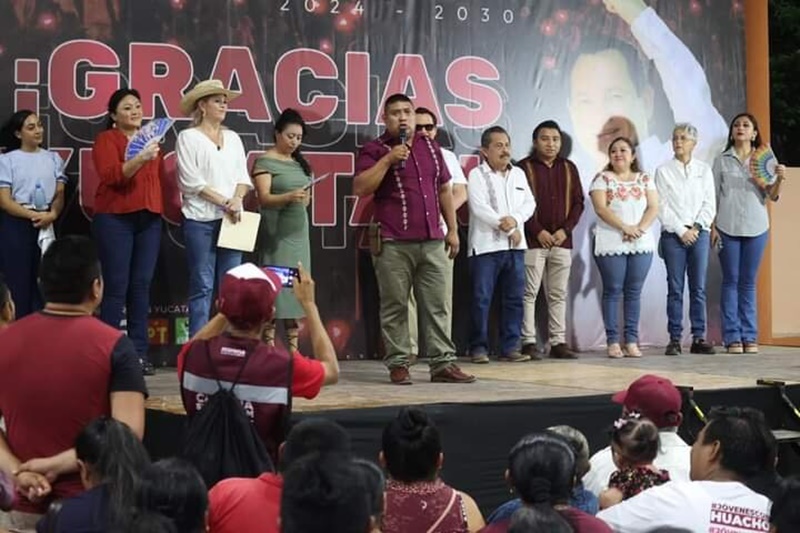 Quienes fuimos electos trabajaremos para llevar bienestar a todos los rincones de Yucatán: Verónica Camino Farjat