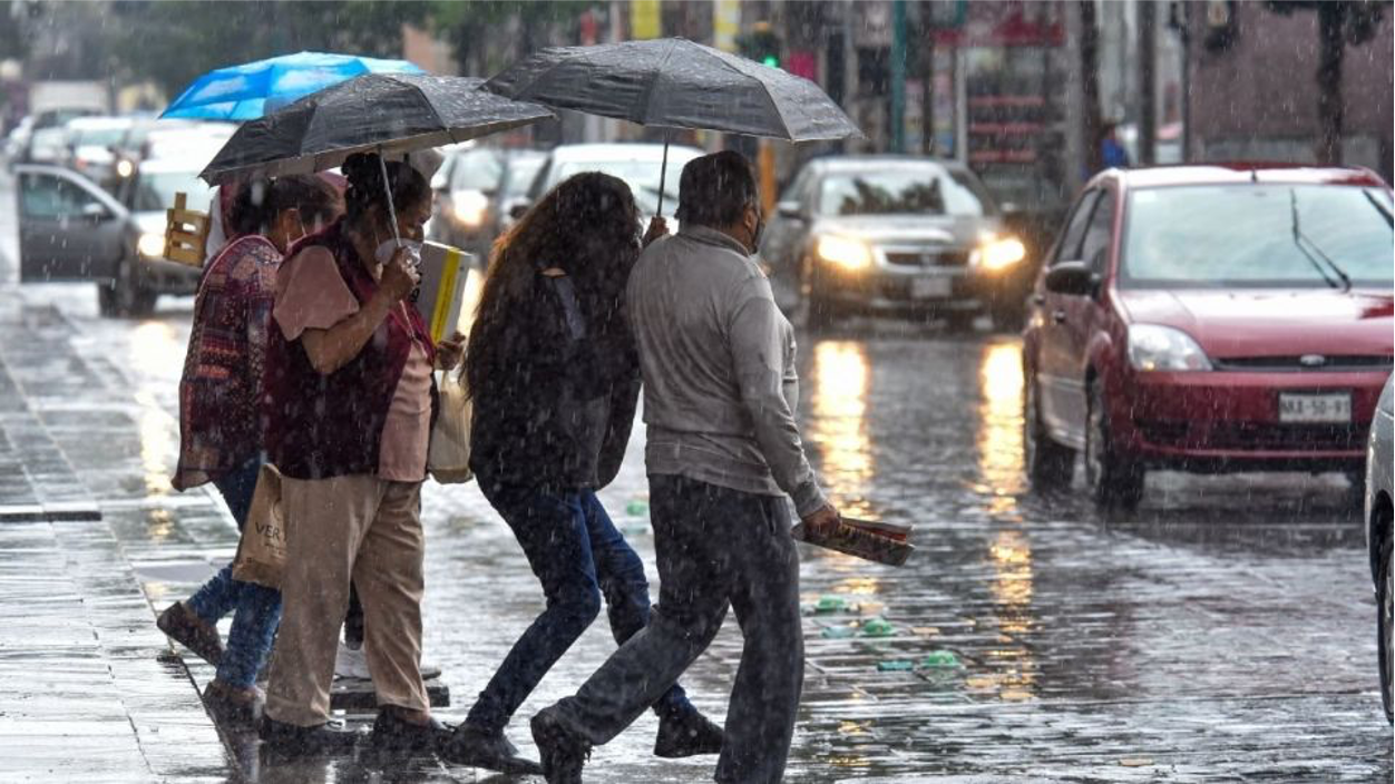 Ciudad de México espera lluvias fuertes y temperaturas máximas de 24°C este lunes