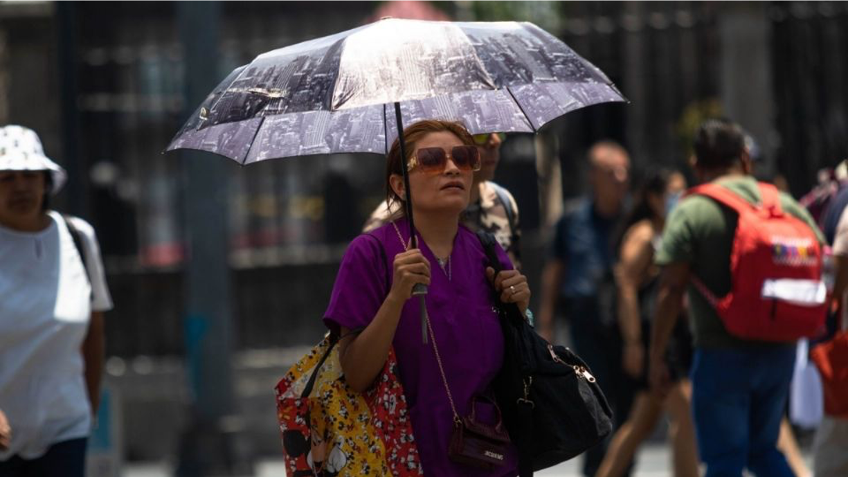 Clima en CDMX: Calor, lluvias fuertes y granizo para este martes