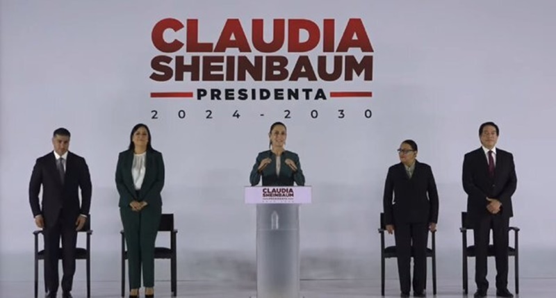 Claudia Sheinbaum anuncia al tercer bloque de su Gabinete Presidencial