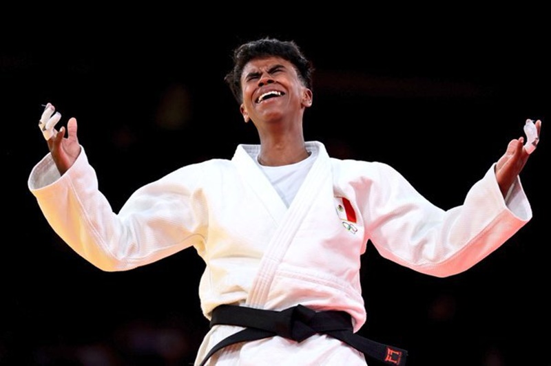 Prisca Awiti se lleva medalla de Plata en judo para México en París 2024