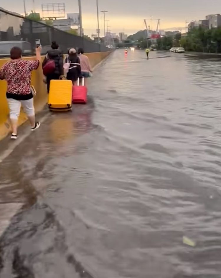 Inundaciones en el Circuito Interior de la CDMX Causan Retrasos en el AICM