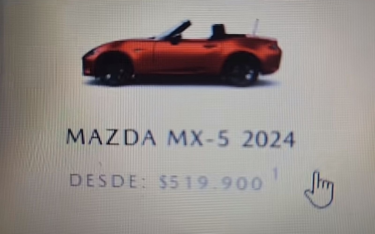 La polémica de TikTok y el Mazda MX-5 de 519 pesos: ¿error tipográfico o intento de fraude?