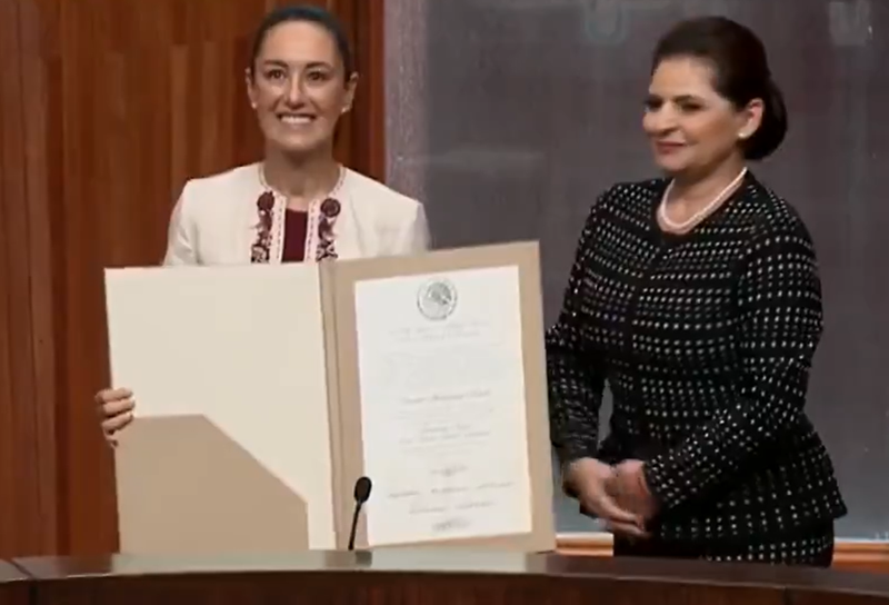 TEPJF otorga constancia de presidenta electa a Claudia Sheinbaum