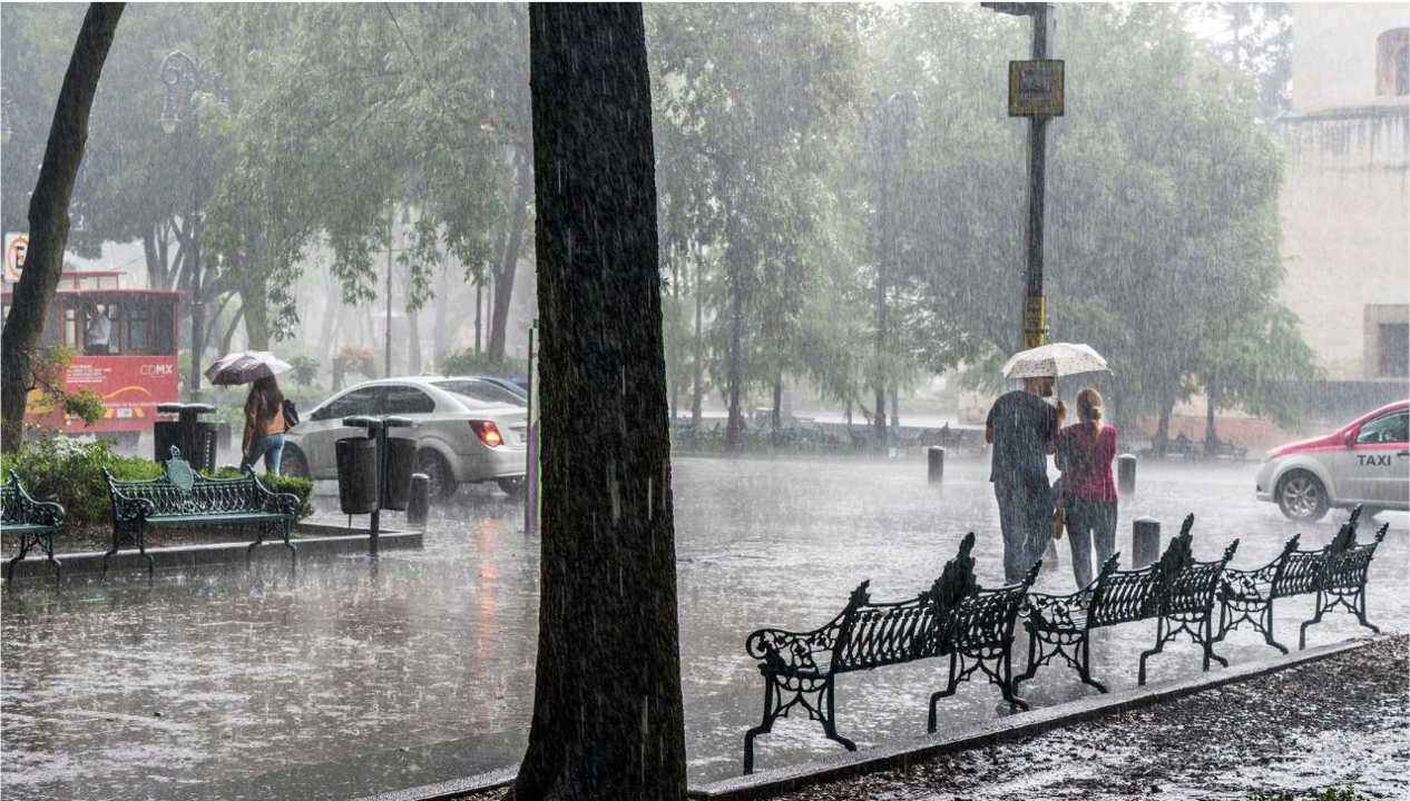 Alerta roja en CDMX: Pronóstico de lluvias fuertes