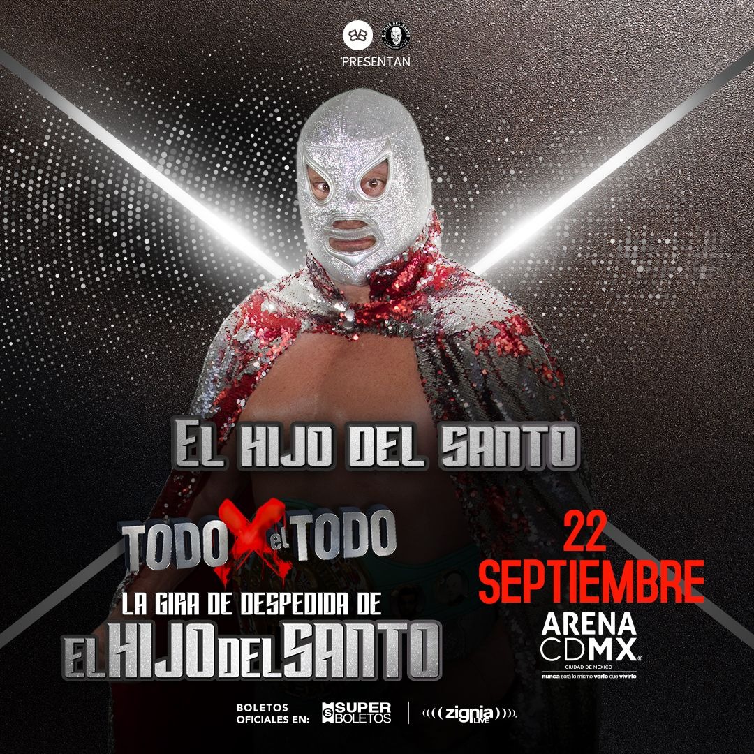 La Arena Ciudad de México se Rinde ante el Hijo del Santo: ¡La Despedida Definitiva en el ‘Todo x el Todo’!