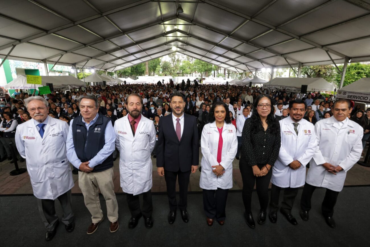 Martí Batres da inicio a la Jornada Nacional de Salud Pública 2024 en CDMX