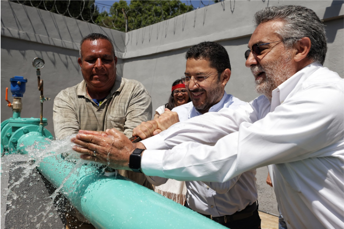 Martí Batres inaugura pozos en Azcapotzalco: 53 mil habitantes beneficiados con más agua