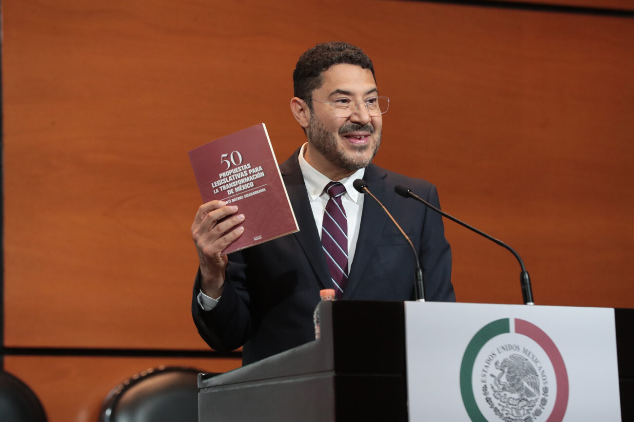 Martí Batres y Nacho Mier presentan 50 propuestas legislativas para la transformación de México