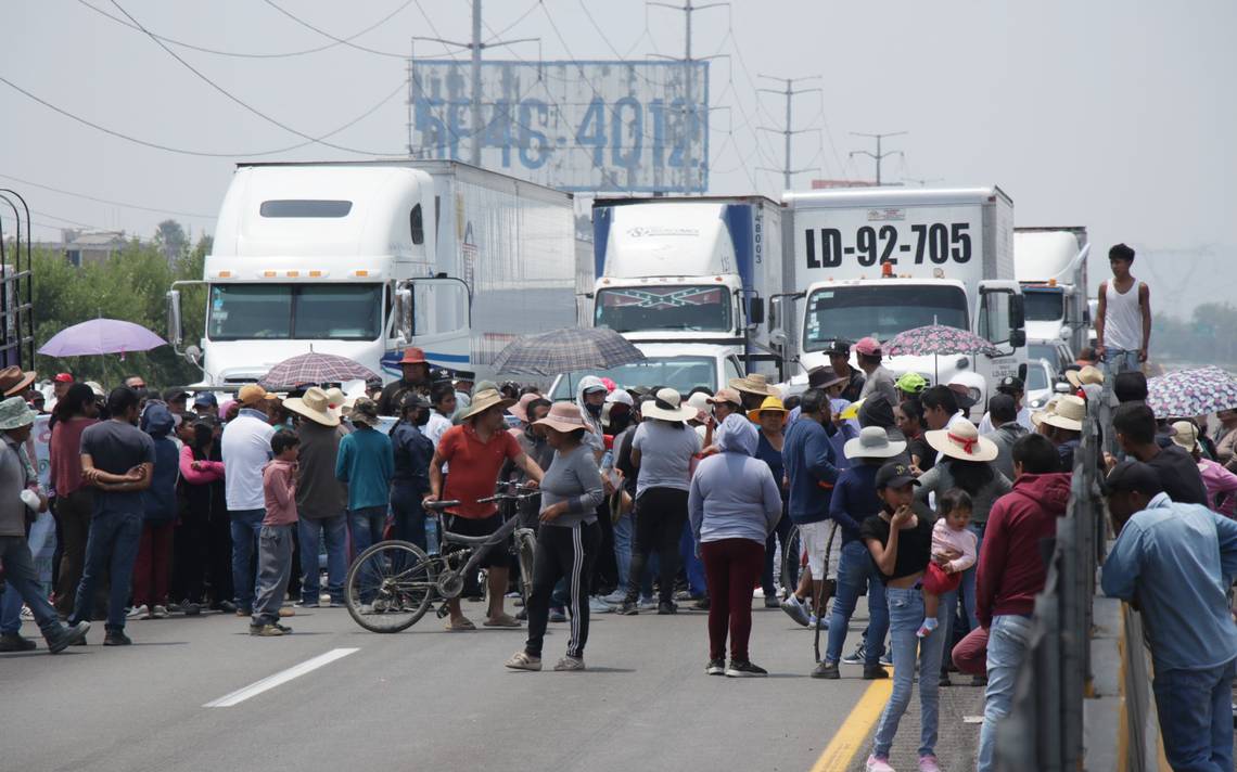 Caos en la Autopista México-Puebla: Protesta de Ejidatarios Bloquea Vialidad por Más de 20 Horas