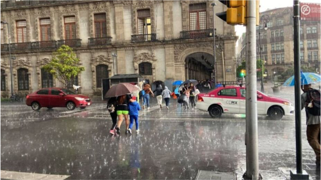 Se activa alerta amarilla por lluvias fuertes en CDMX