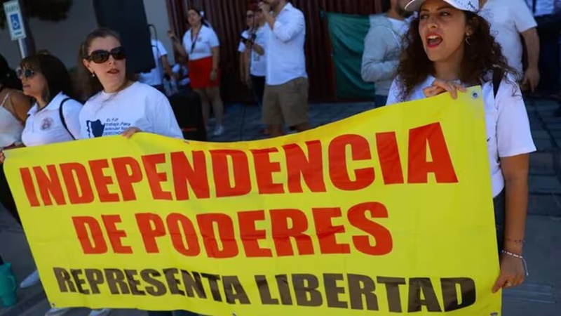 Colegio de abogados convoca a manifestación contra Reforma Judicial