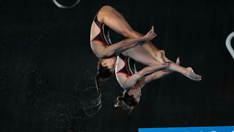 Ale Orozco y Gaby Agúndez logran el pase a la final en clavados de 10 Metros