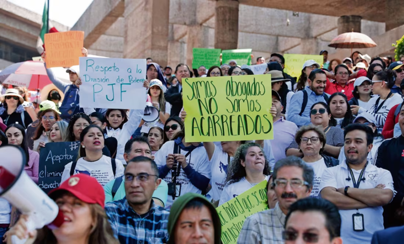 Desde este miércoles, paro en el Poder Judicial contra la Reforma de AMLO