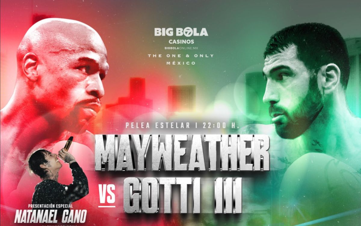 Mayweather vs. Gotti III: una revancha explosiva en la Arena Ciudad de México