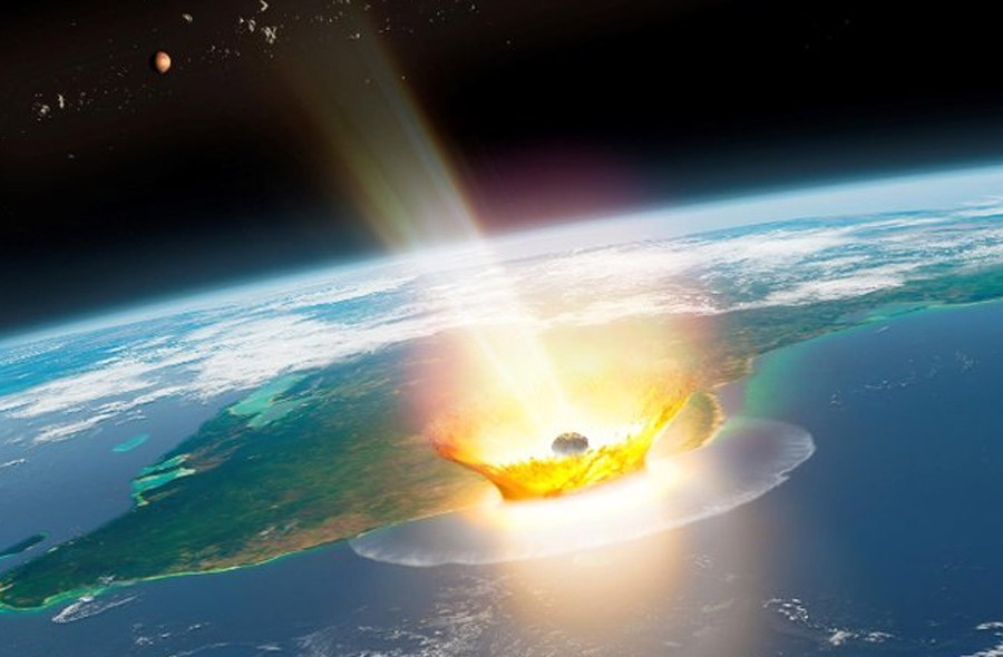 Revelan origen extraterrestre del asteroide que exterminó a los dinosaurios