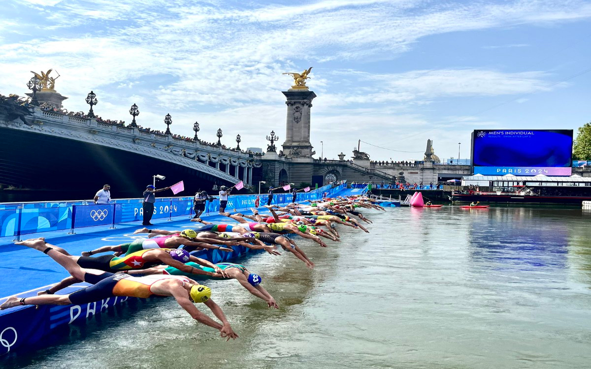 Problemas de salud para atletas portugueses tras competir en el Sena en los Juegos Olímpicos de París 2024