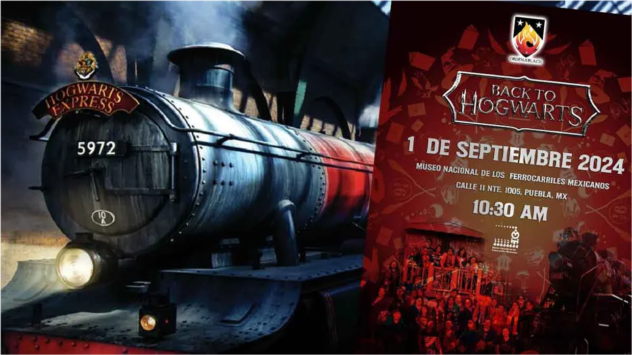 ¡El Expreso de Hogwarts llega a Puebla! Todo lo que necesitas saber para vivir la magia en el Museo de los Ferrocarriles