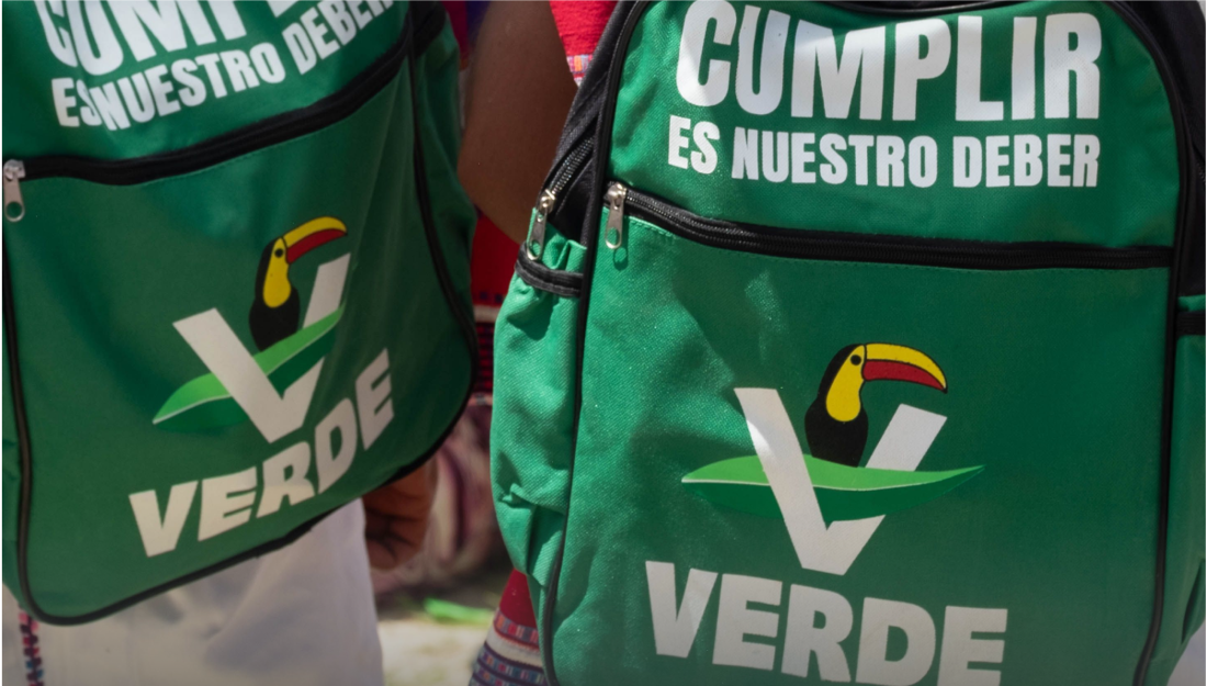 El Partido Verde, el menos ecológico en la campaña: No cumplió con normas de reciclaje