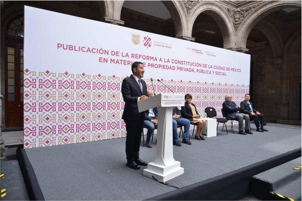 Gobierno de CDMX reforma Constitución para proteger la propiedad pública, privada y social: Martí Batres