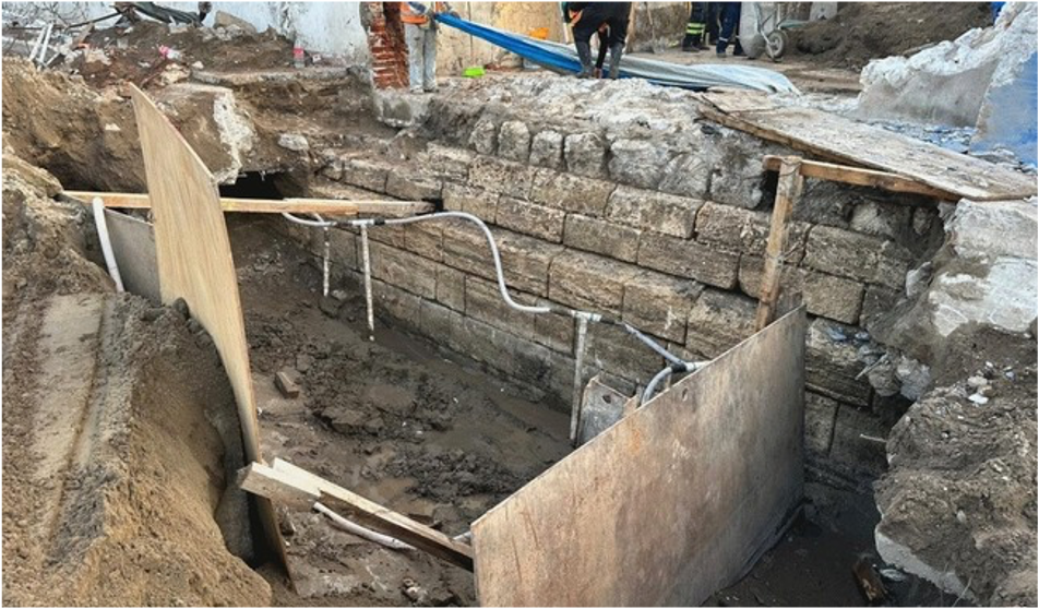 INAH descubre vestigios de la antigua muralla de Veracruz