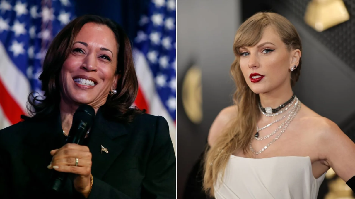 Taylor Swift apoya a Kamala Harris: ‘Es una guerrera que defiende los derechos’