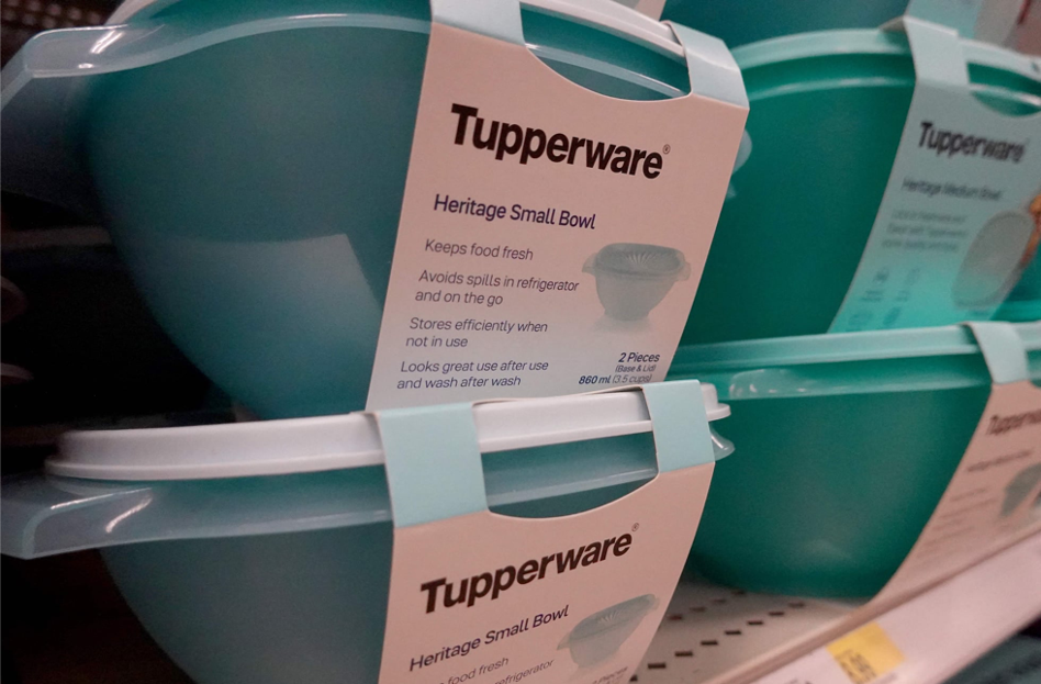 Tupperware se declara en quiebra tras 76 años en el mercado