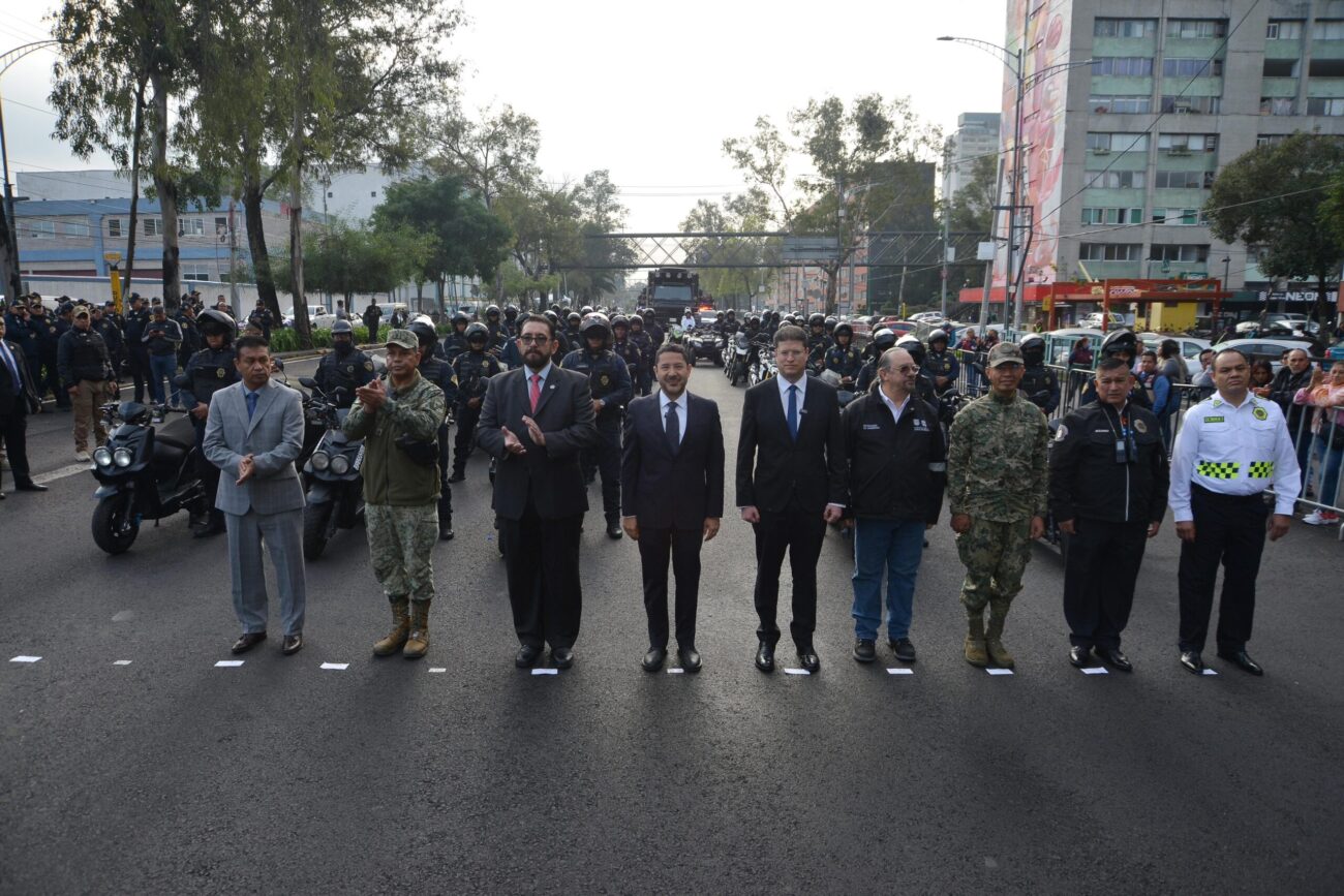 «Operativo Cuauhtémoc» Refuerza seguridad en la CDMX con despliegue de fuerzas policiales y militares